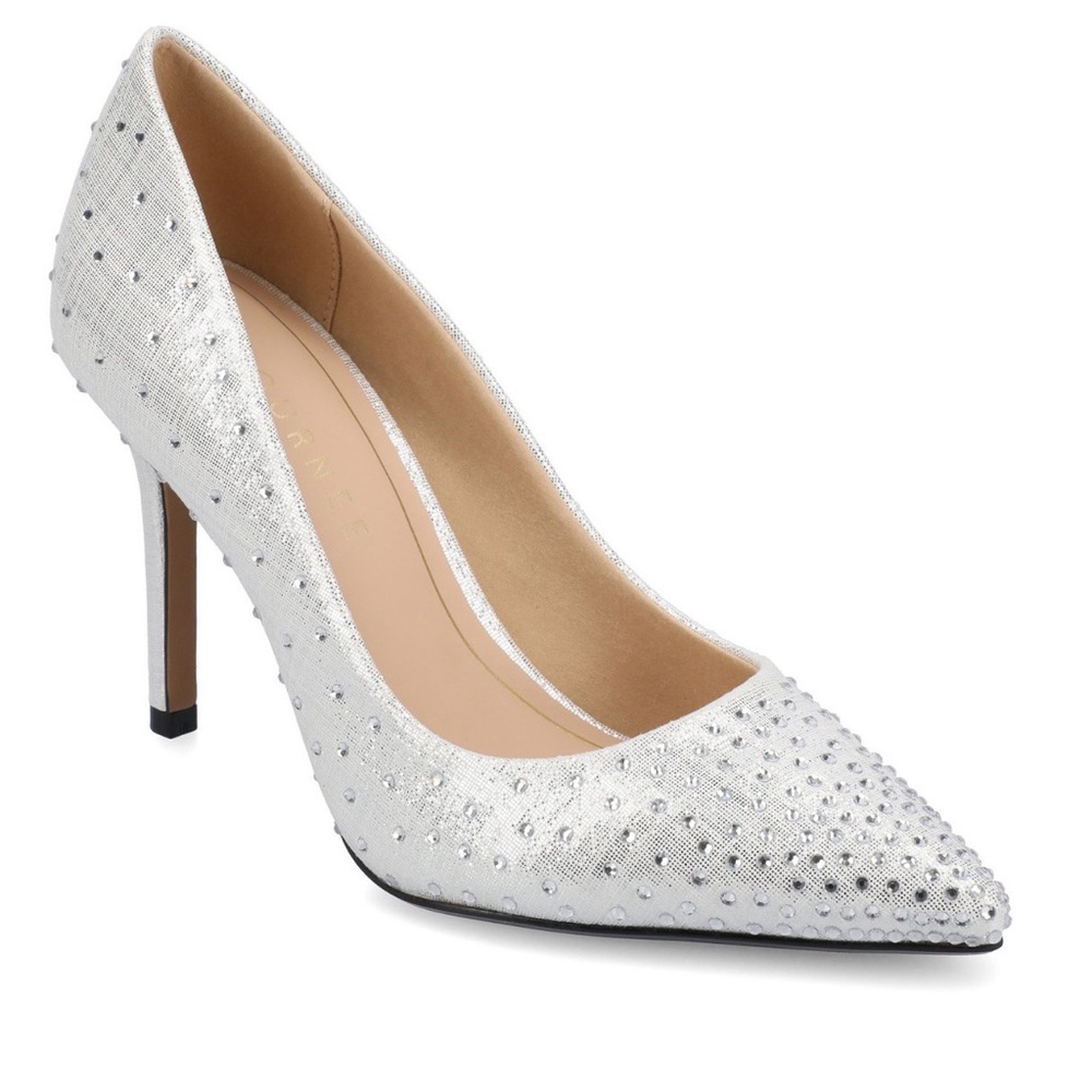 Journee Venus Pointed Toe Stiletto Pumps NWB- 8